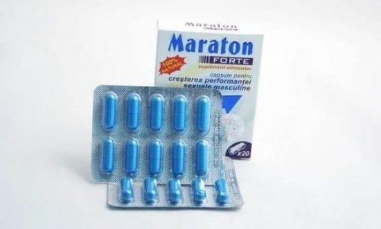 Maraton Forte -  Cum se administrează pastilele?